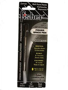 Fisher Refill Black Bold - cartouche rechange stylos tactique